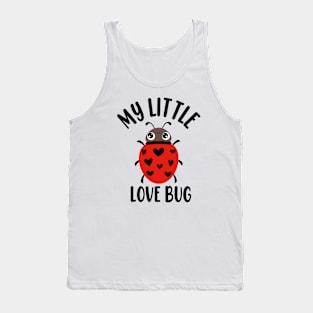 Ladybird Bug Ladybug Heart Shape My Little Love Bugs Tank Top